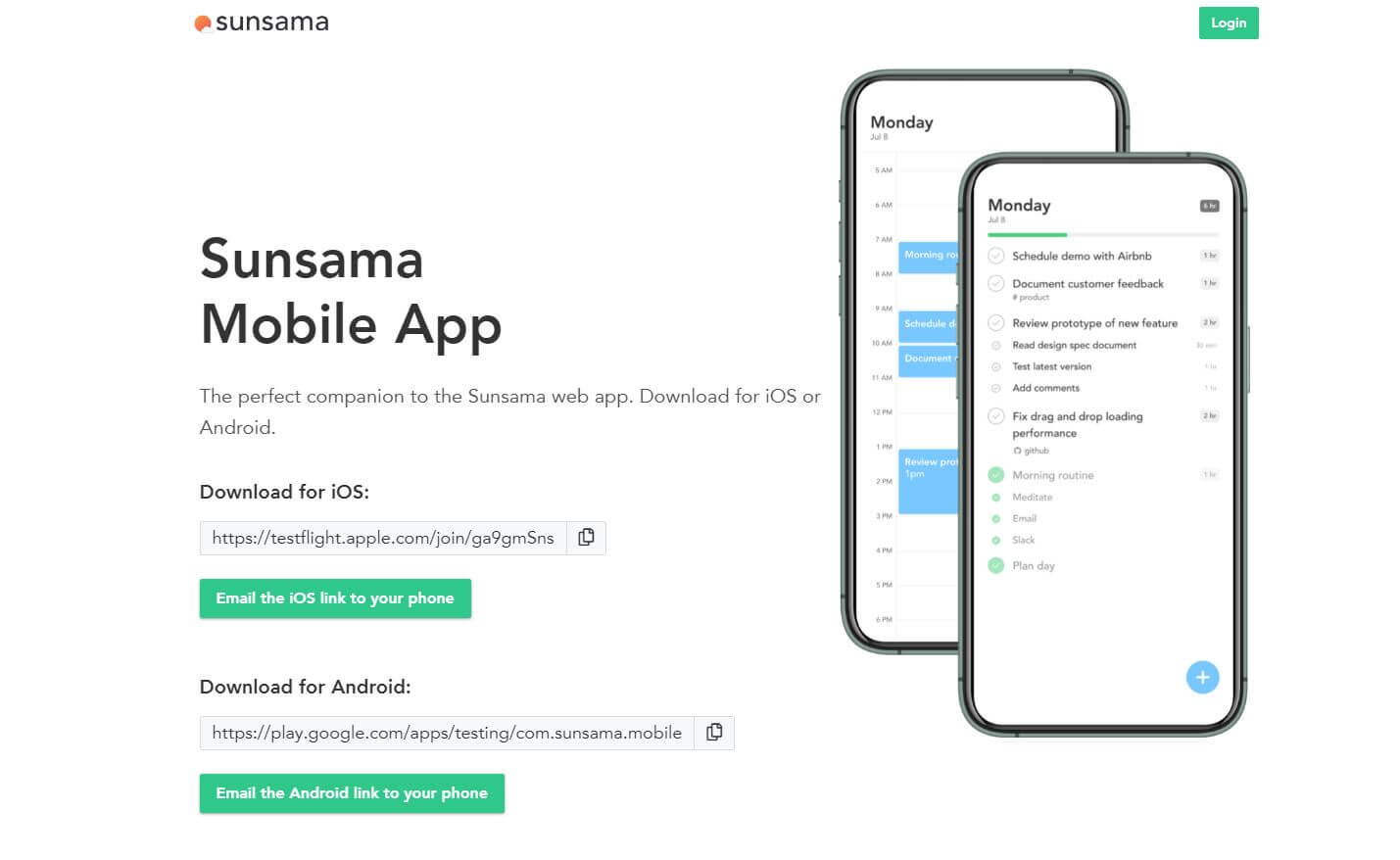 Cross-Platform Accessibility for Sunsama