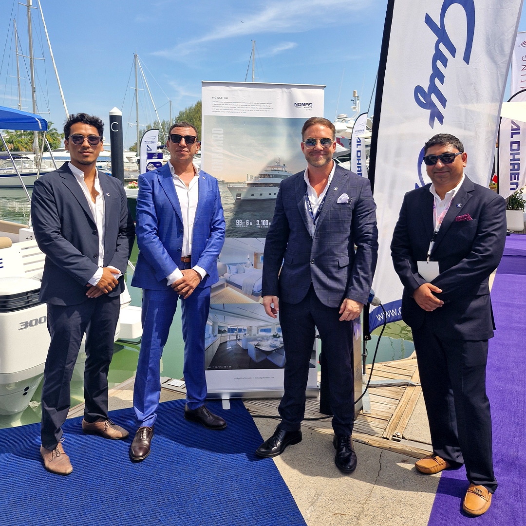 gulf craft and yacht sourcing representative at Thailand international boat show