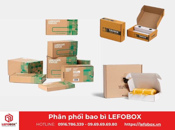 Hộp, thùng carton nhỏ đựng linh kiện điện tử