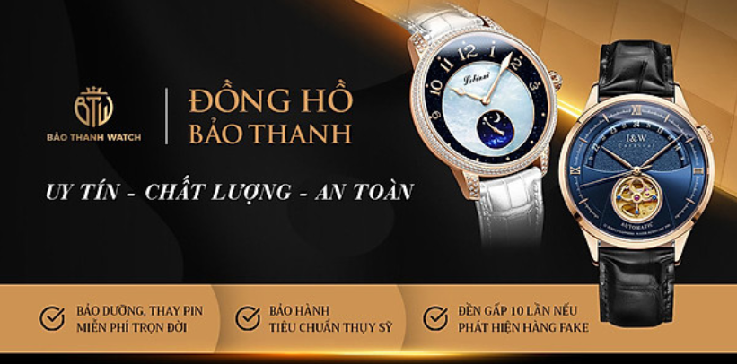 Đồng Hồ Bảo Thanh cung cấp cho khách hàng sản phẩm chất lượng đa dạng về mẫu mã