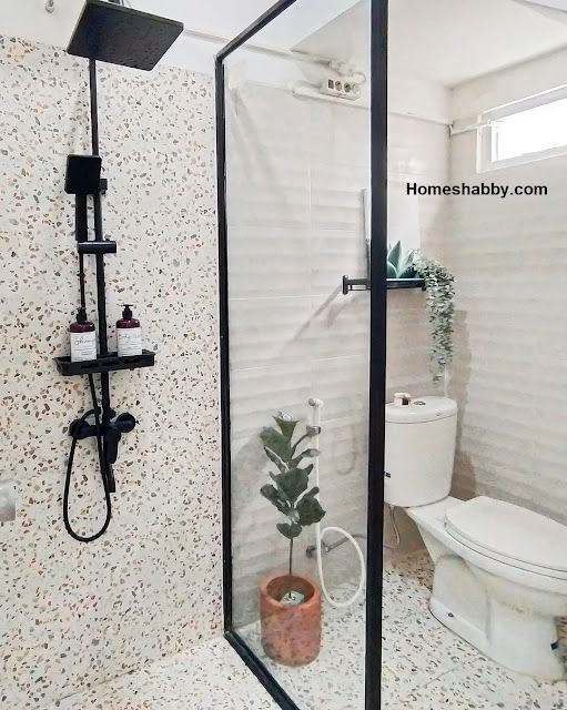 desain kamar mandi hotel simple