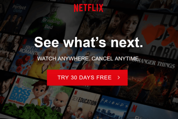 "Watch anywhere. Cancel anytime. Join for 30 days free"