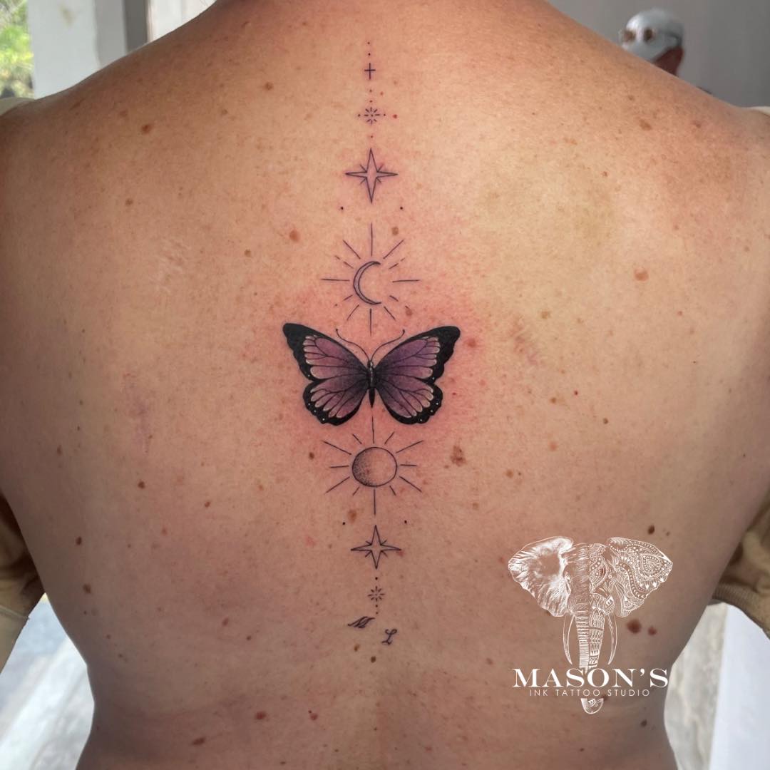 Back Tattoo by Mason’s Ink Tattoo Studio