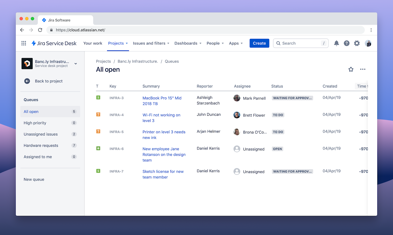 Jira UI