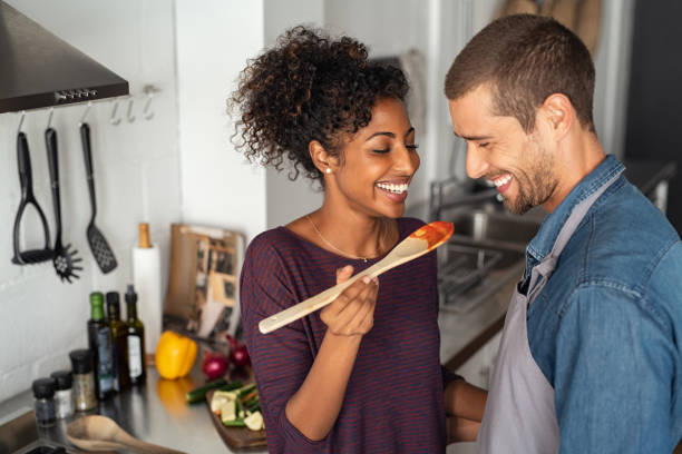 Cooking together