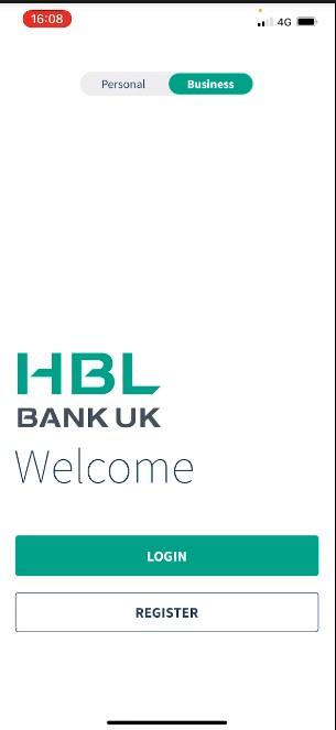 First time login HBL Bank App For Corporate Admin Download APK