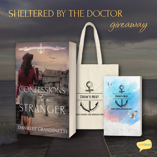 Sheltered by the Doctor JustRead Tours blog giveaway