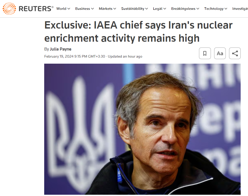 سفر مدیر کل آژانس بین‌المللی انرژی اتمی به ایران و روسیه
