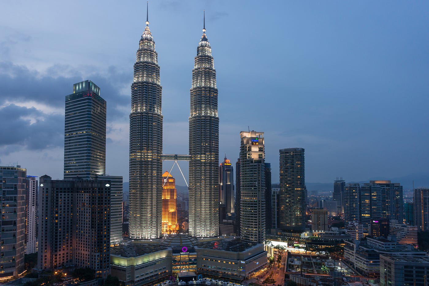 Petronas Towers in Kuala Lumpur