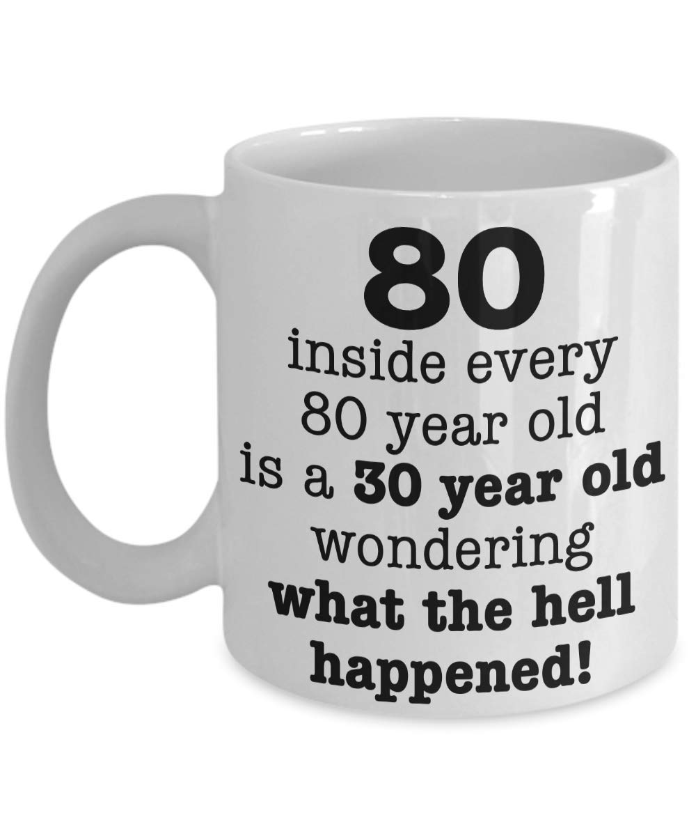 Petrichor Sundays 80th Birthday Coffee Mugs