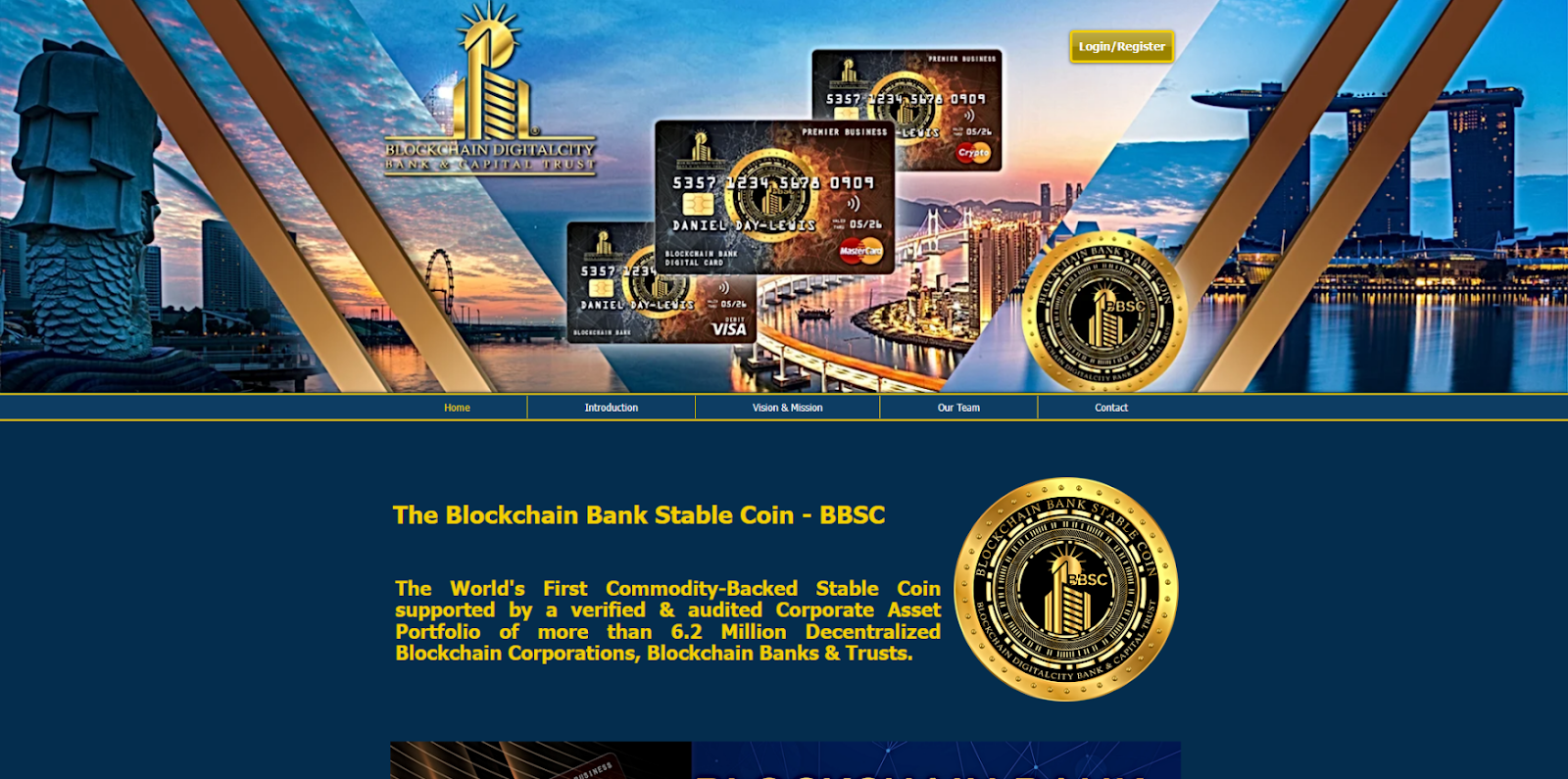 Blockchain Bank Stable Coin - BBSC