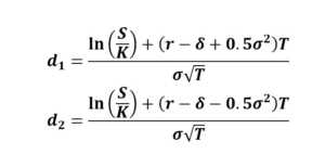 Black-Scholes Formula 2