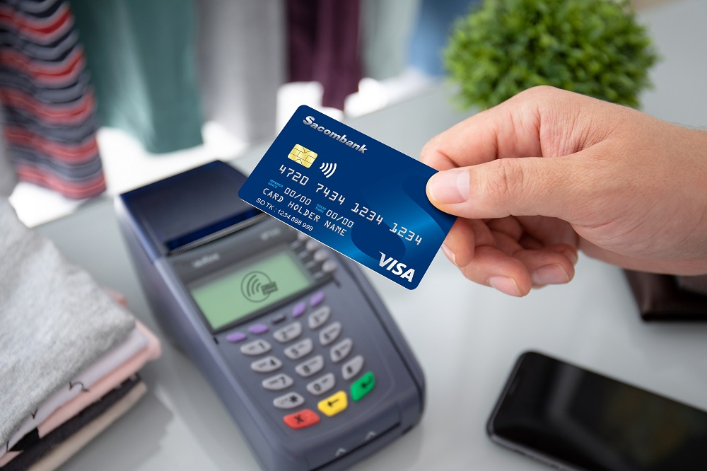 Nâng hạn mức thẻ tín dụng Sacombank