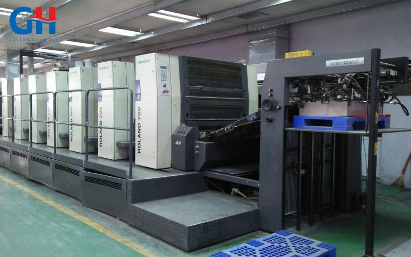 Công ty gia huy có hệ thống máy móc in ấn chất lượng và hiện đại