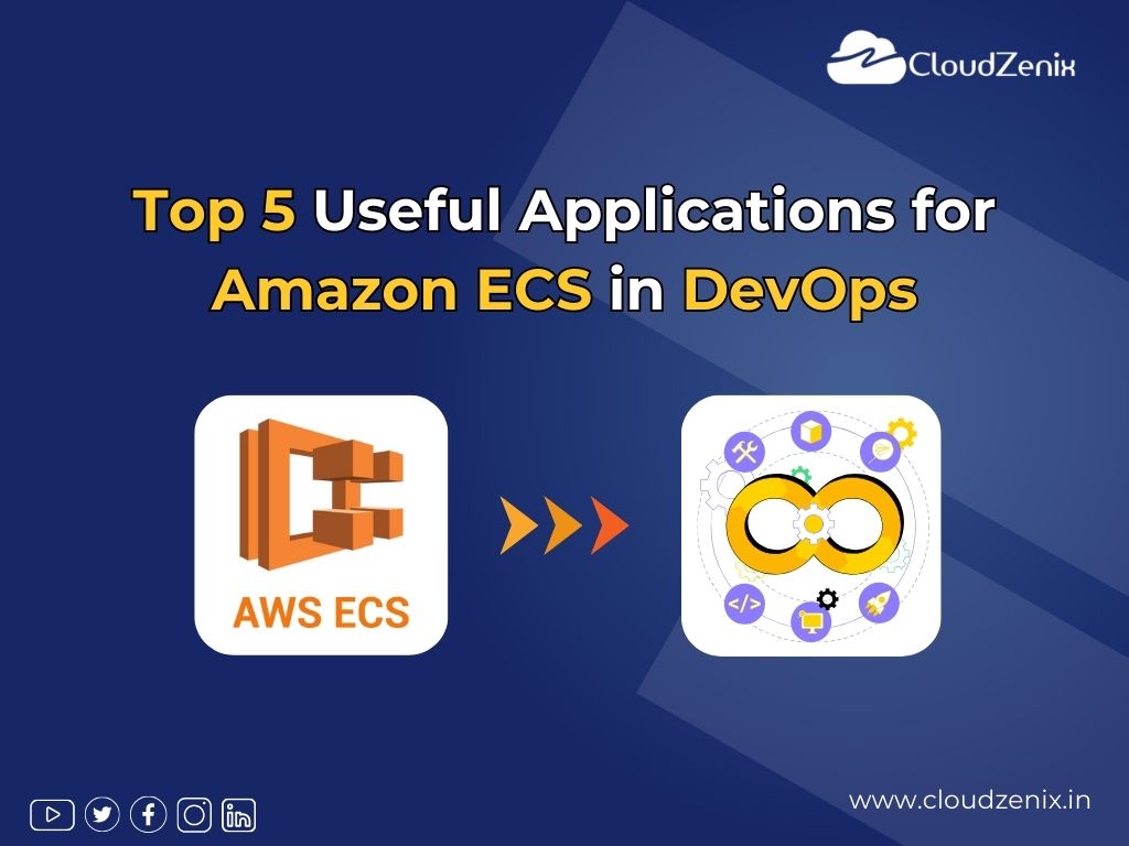 Top 5 Useful Applications for Amazon ECS in DevOps | Cloudzenix.in