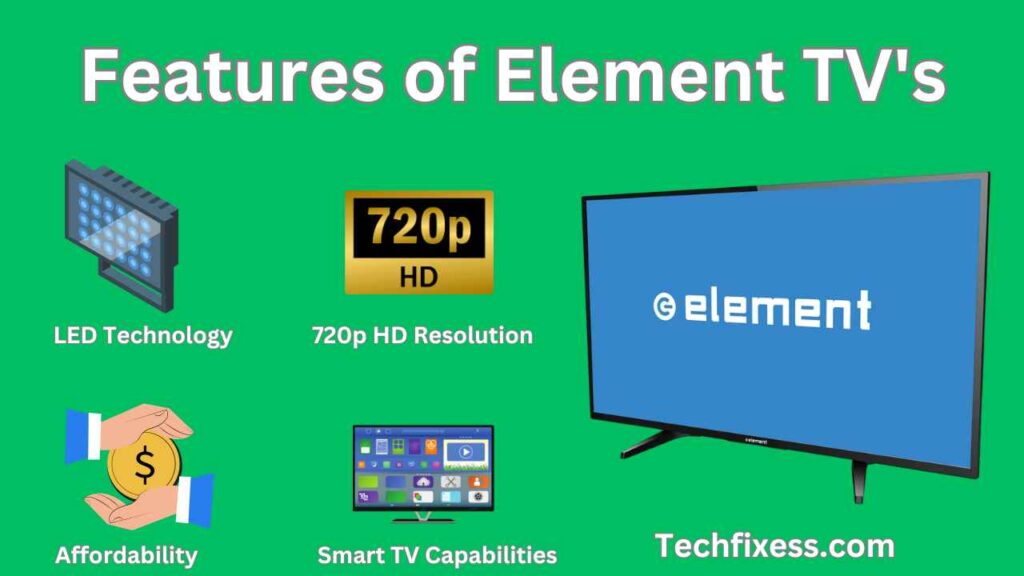 Features of Element TV’s