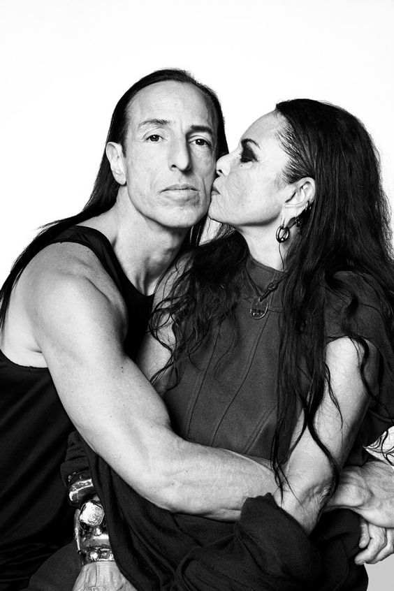 Picture of Rick Owens and his wife