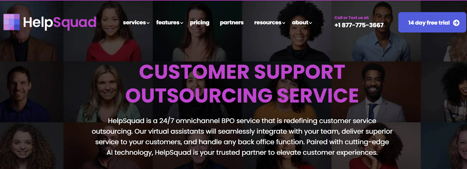 HelpSquad - Top 10 Affordable Call Centers in 2024