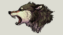 Wolf Pixel Art 
