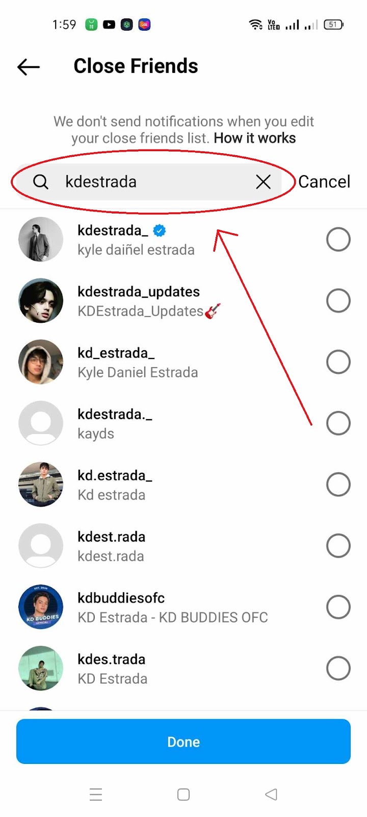 What does Green Circle in Instagram Story Mean - Search Profile Name
