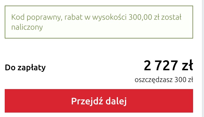 Black Red White kod rabatowy -300 zł
