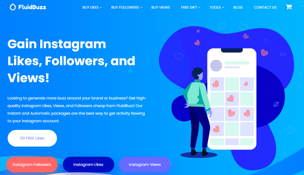 fluidbuzz site pour acheter des likes instagram