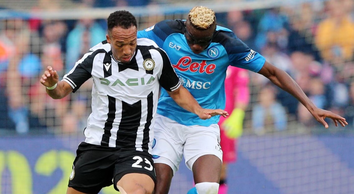 Cầu thủ được dự đoán là đôi chân vàng của 2 đội Udinese vs Napoli