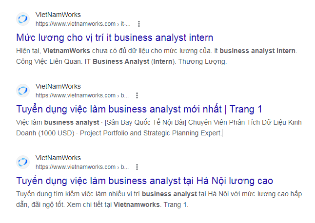 Tuyển Dụng Việc Làm Business Analyst Intern Lương Cao, Phúc Lợi Tốt 13 ...