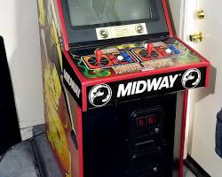 Image of Arcade Mortal Kombat 1 cabinet