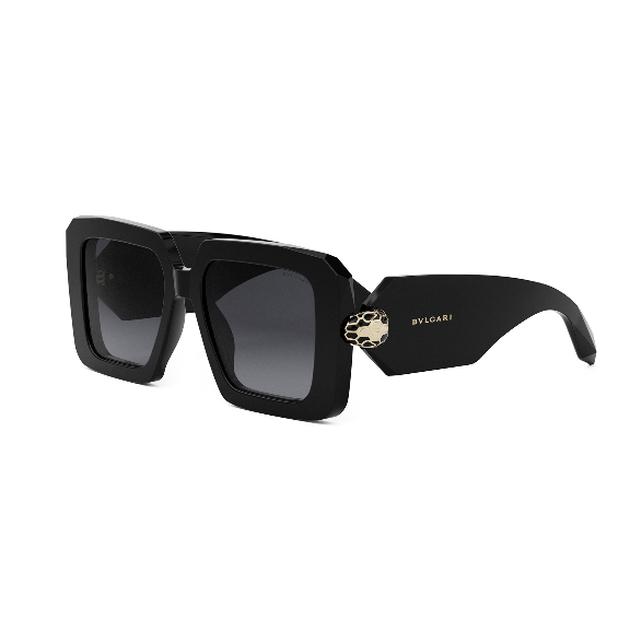 A black sunglasses with grey lenses

Description automatically generated