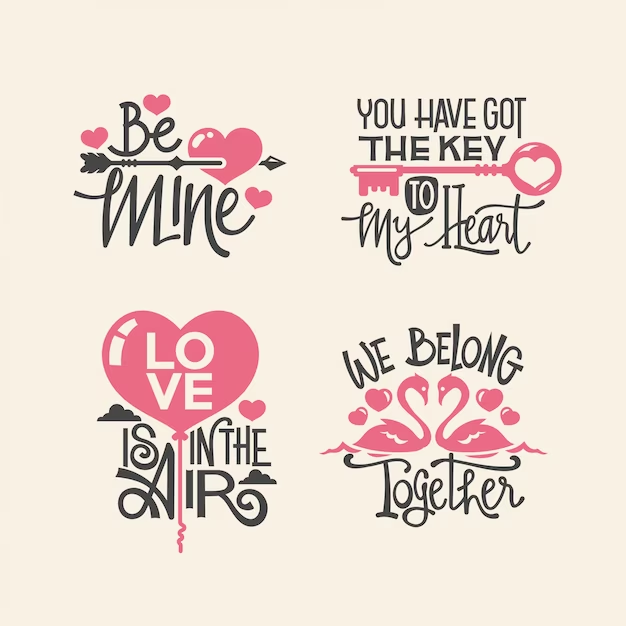 Creative Designs of Quotes for Valentine's Day