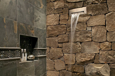 top shower tile trends for 2024 stone veneer design custom built michigan
