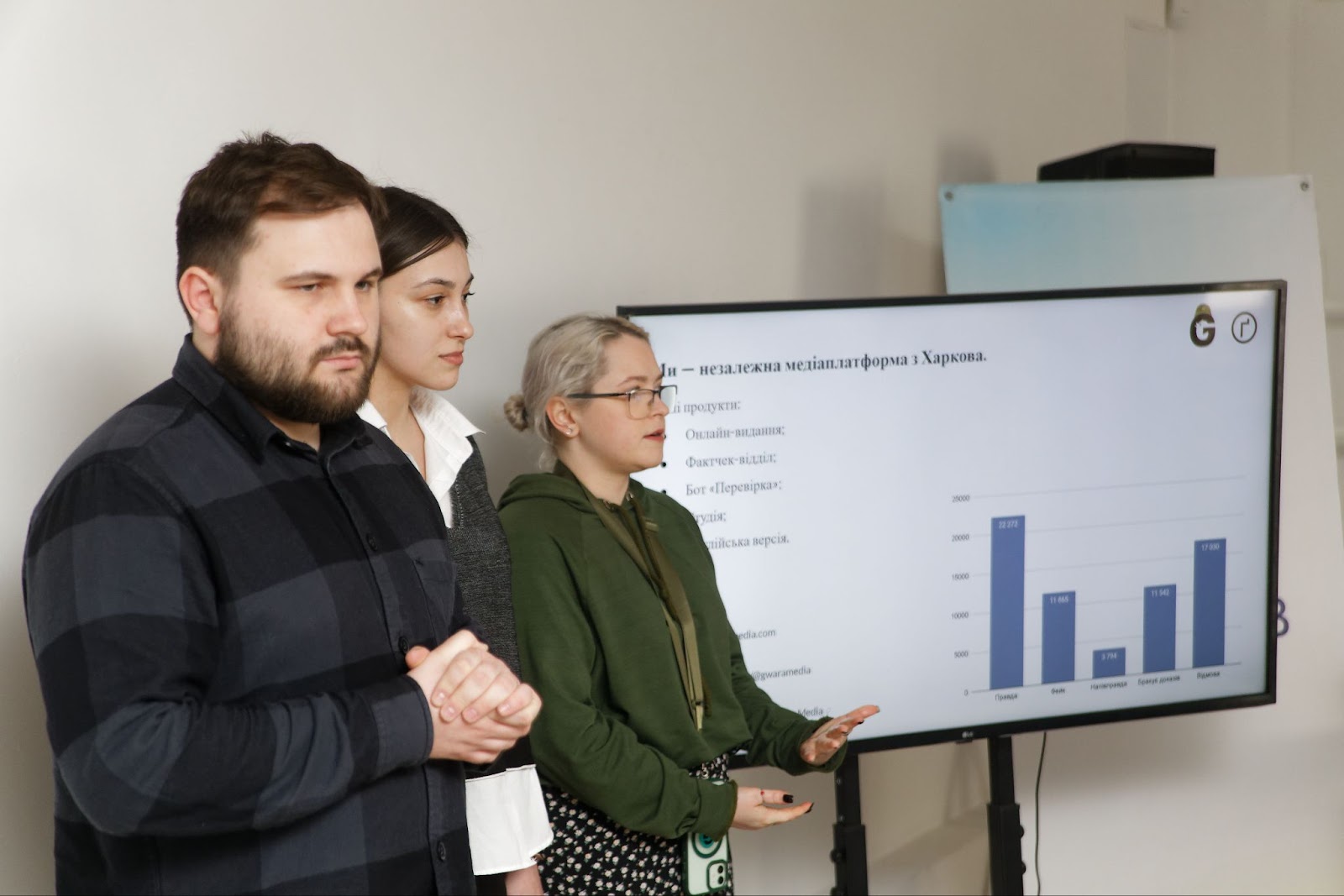 Ґвара Медіа проводить тренінг для громадських організацій