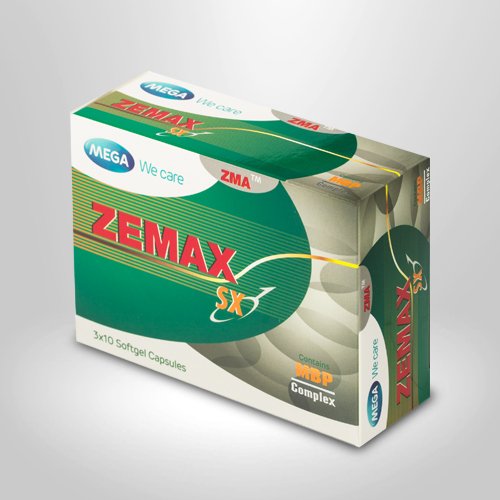 ยาเพิ่มฮอร์โมนเพศชาย Zemax SX