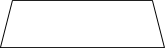 Diagram showing a trapezoid. 