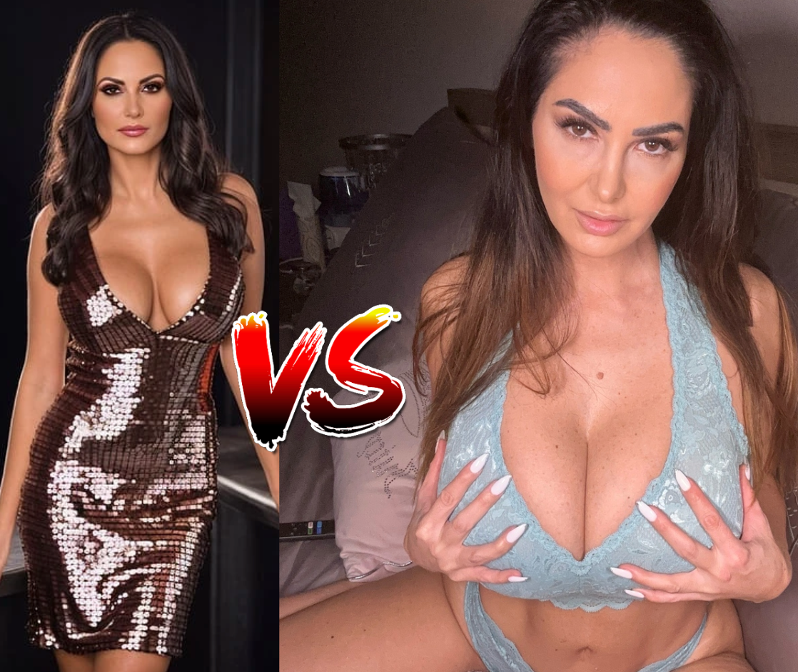 Ava Adams AI Generated OnlyFans Model VS real one