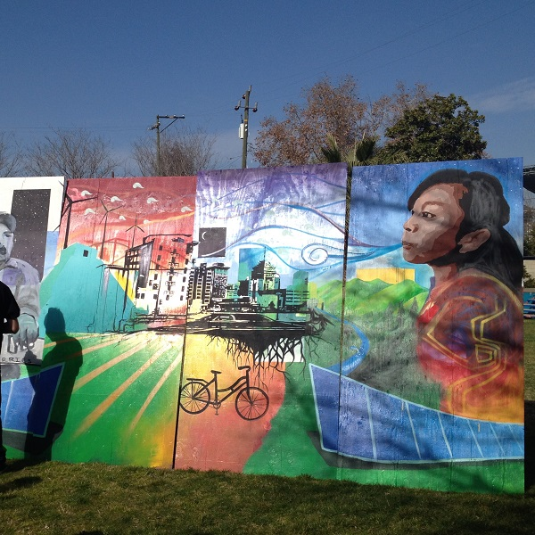 Environmental Defense Fund’s Fresno mural highlighting California culture through sustainable art practices