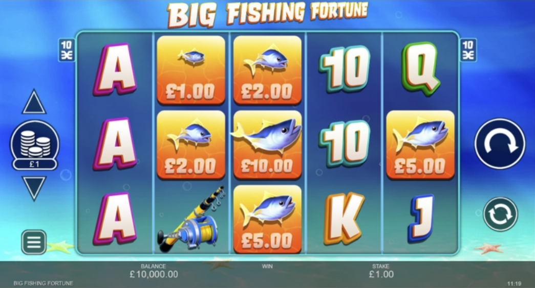  Online spilleautomat Big Fishing Fortune