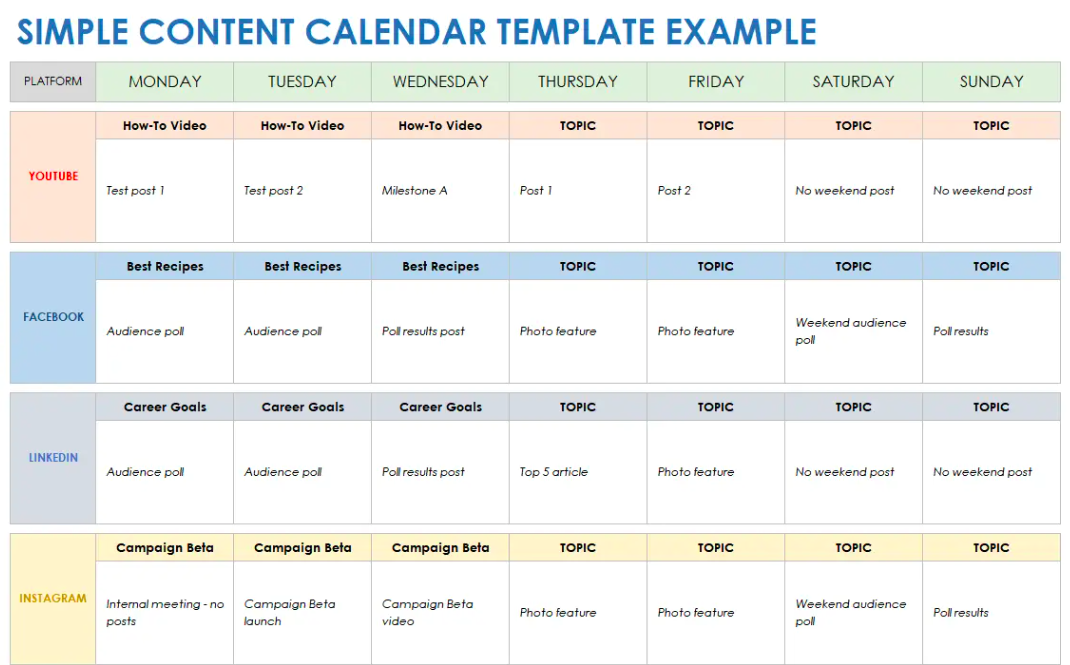 What Is a Content Calendar? Plus 5 Free Templates