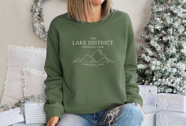 La sudadera con capucha del Distrito de los Lagos