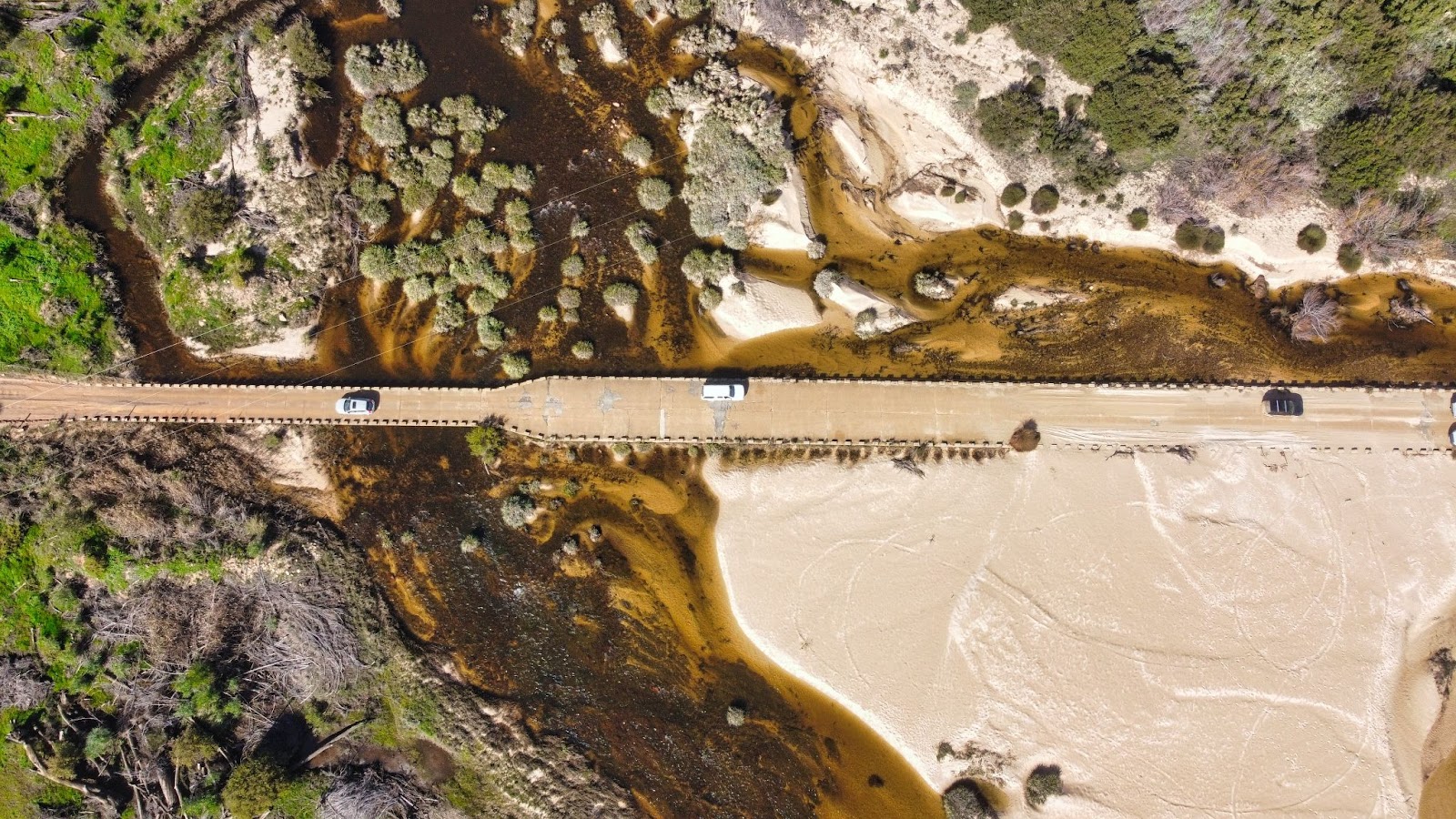 An aerial photograph of the Cederberg, between Citrusdal and Clanwilliam - Olifants River