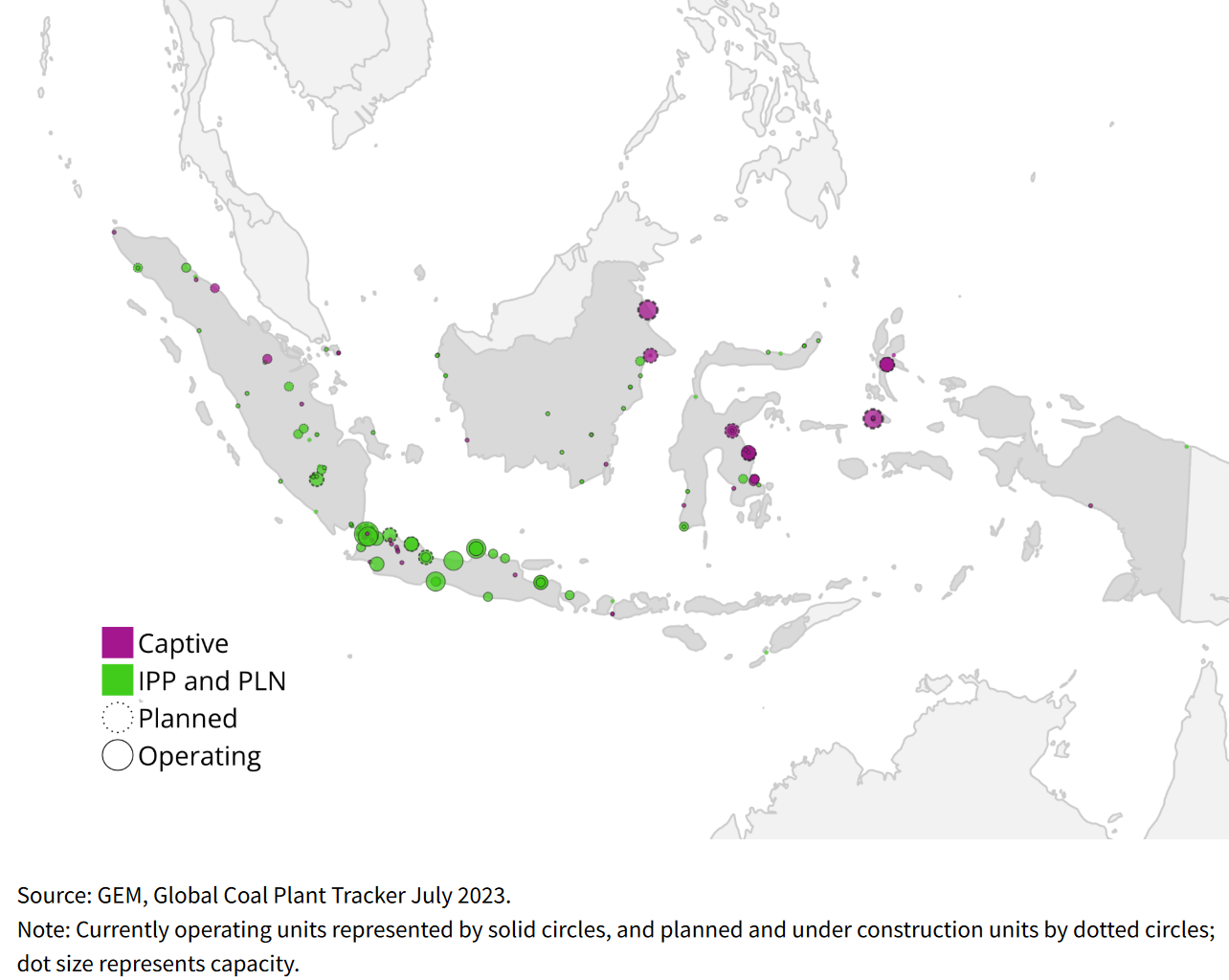 Captive Coal Power Plants in Indonesia
