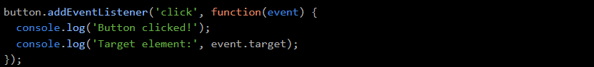 Event Object