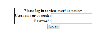 Enter your username and password