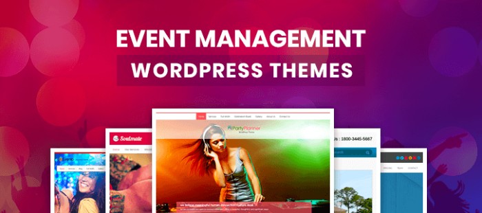 best wordpress event themes, Event Management WordPress