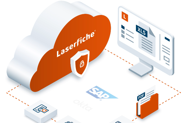 Image showing Laserfiche as document workflow software