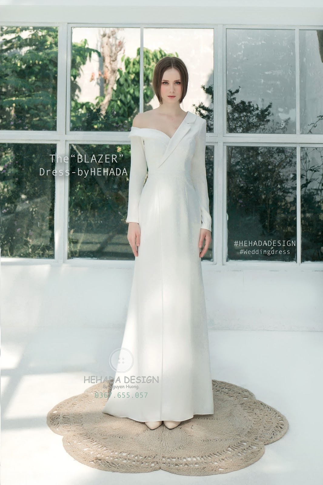 Chân dung thiết kế váy cưới The Blazer