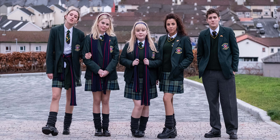 A still from Derry Girls a show that I watched this year 2023.