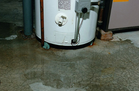 Water heater leaking - shop journey