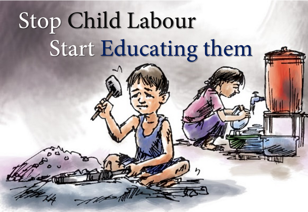 essay on child labour for class 1